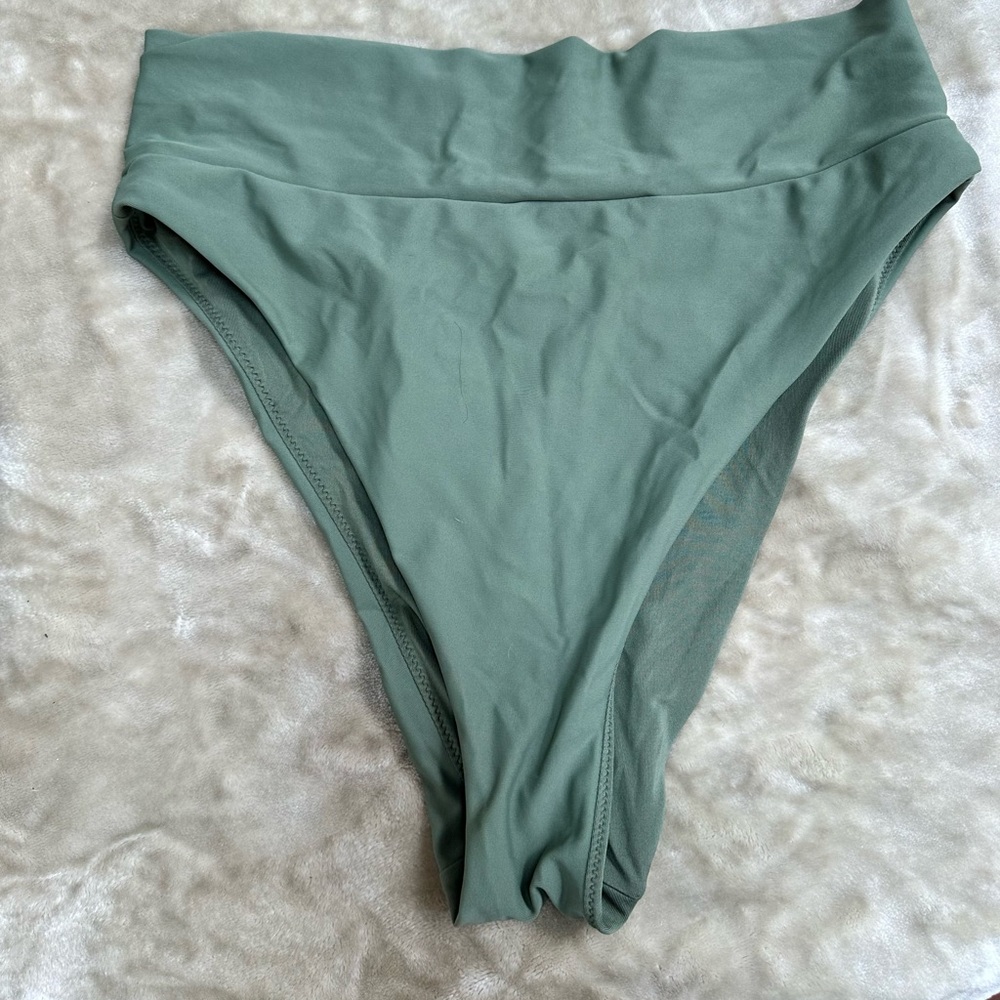 Aerie high waisted cheeky bikini bottom